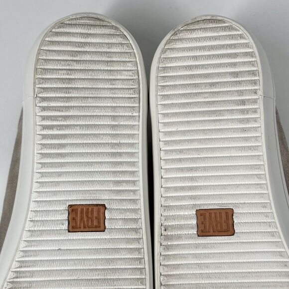 Frye Women's Shoes Size 9M Tan Round Toe Suede Leather Comfort Sneaker - Picture 13 of 16